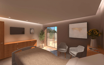 ReBuild Barlow Patient Room
